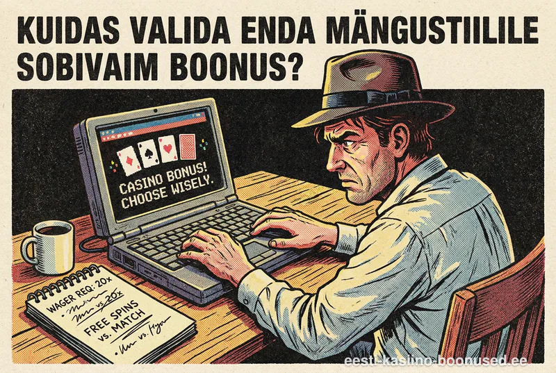 Kuidas valida enda mängustiilile sobivaim boonus?